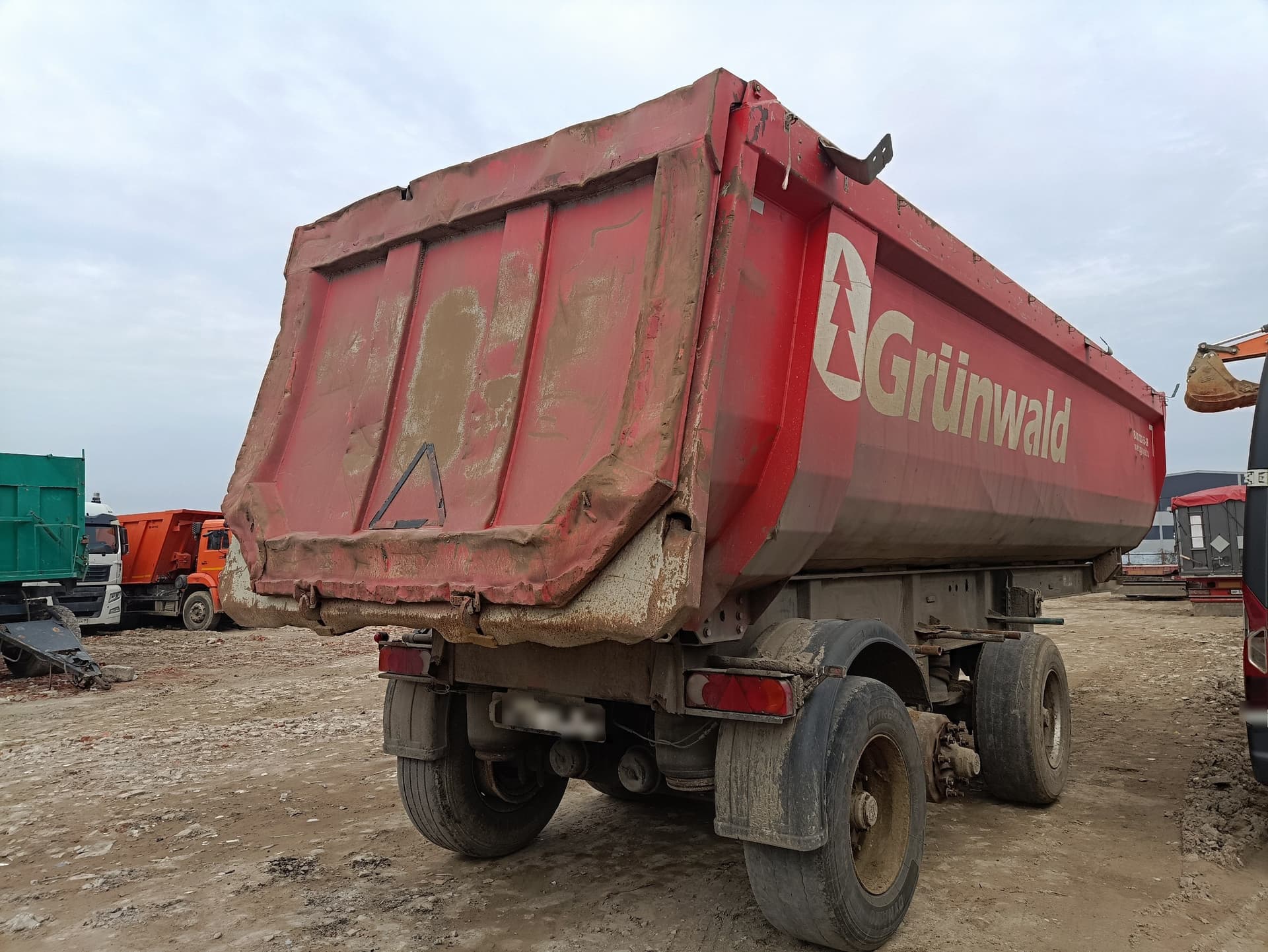 Grunwald 9453 Полуприцеп самосвальный - 3