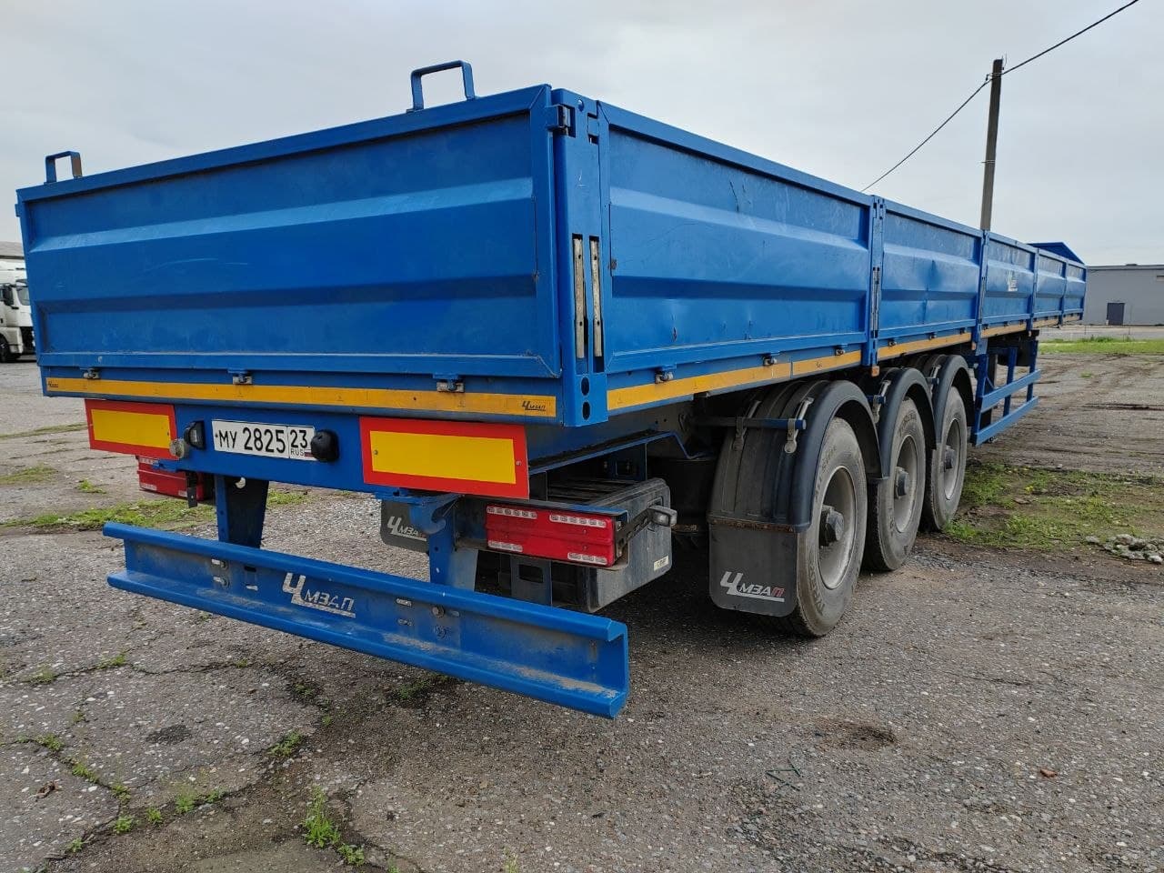 Чмзап 99064* Полуприцеп тяжеловоз 3 оси - 3