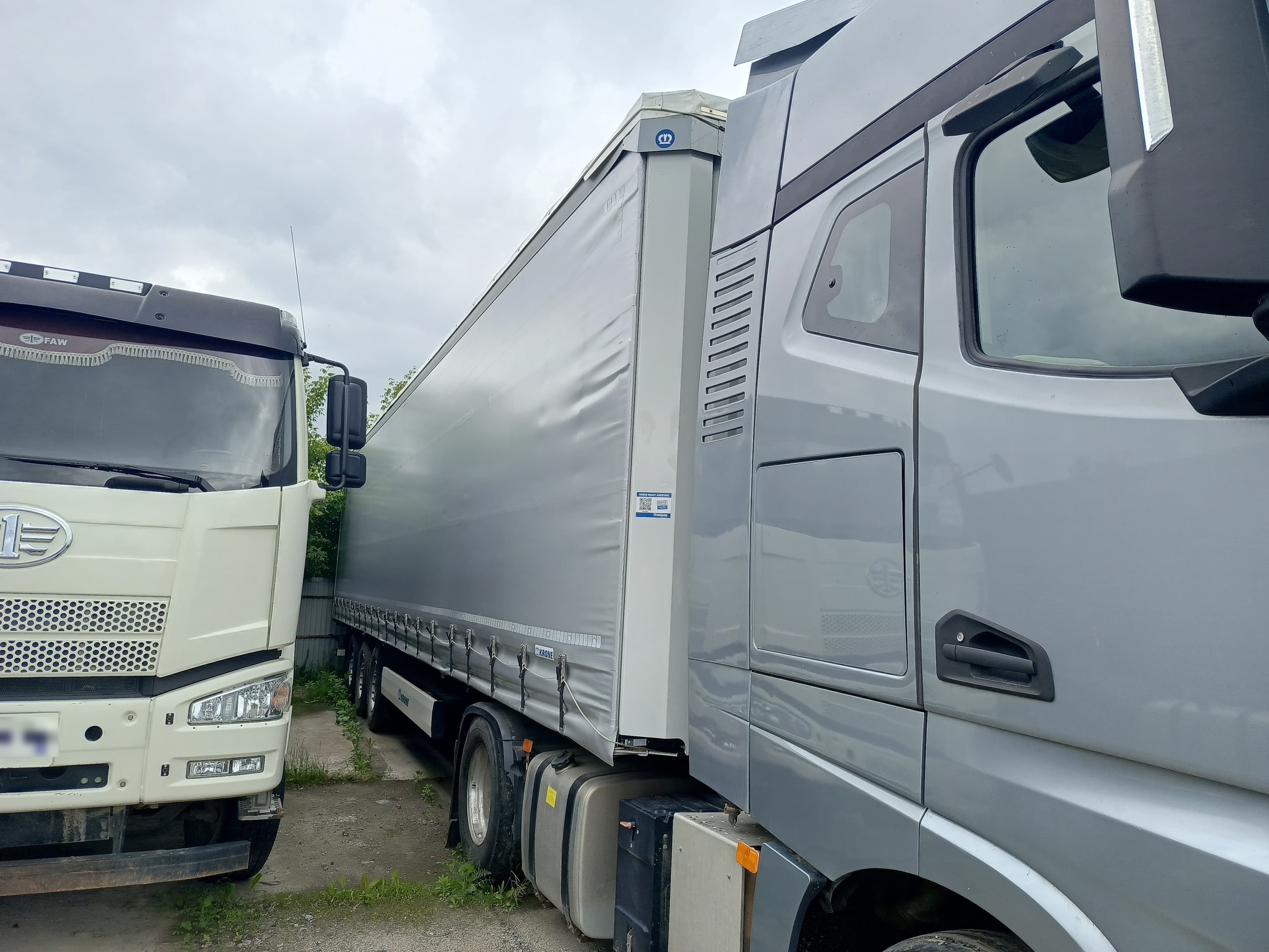 Krone SD Полуприцеп шторный - 2
