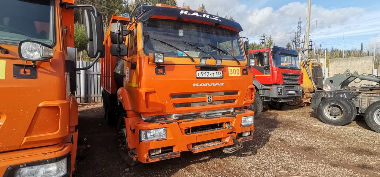 Ряжский Авторемонтный Завод МК-4534 на шасси КамАЗ 6520 6x4 КДМ - 2