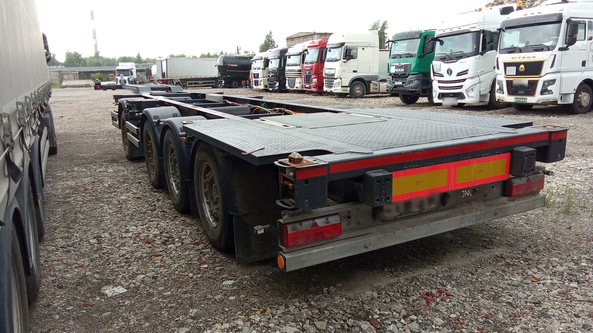 Bonum 9142* Полуприцеп Контейнеровоз 4 оси - 4