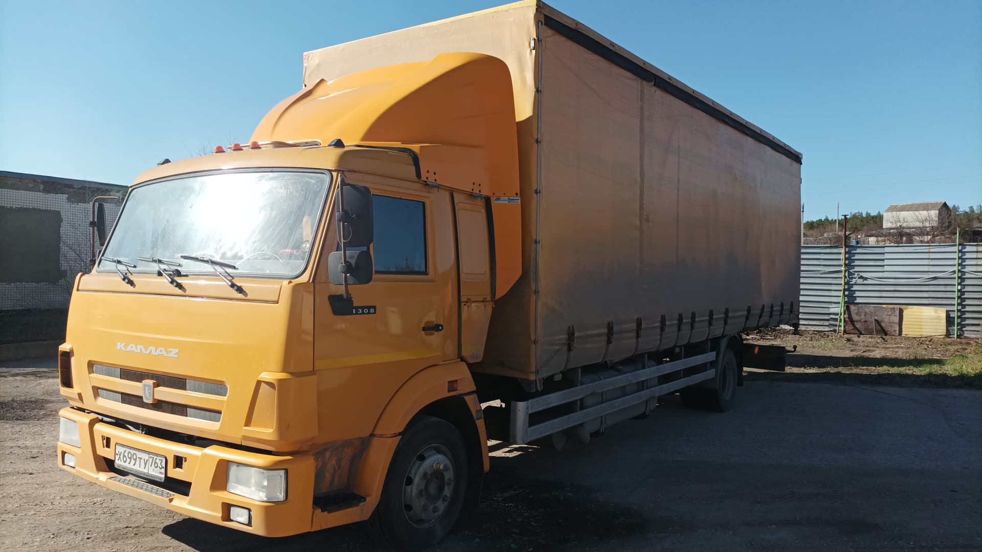 Коммерческие Грузовики К7В* на шасси КамАЗ 4308 4x2 Бортовой (Евроборт) - 1