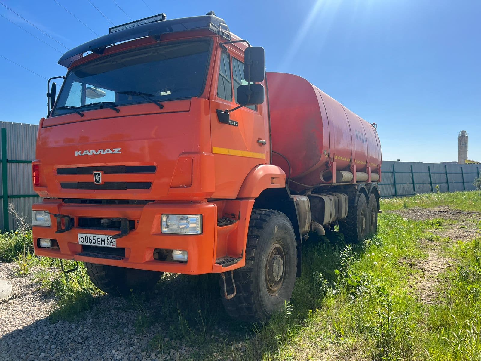 Нтц "Таганай-Авто" 5675* на шасси КамАЗ 65222 6x6 Автоцистерна нефтепромысловая - 1