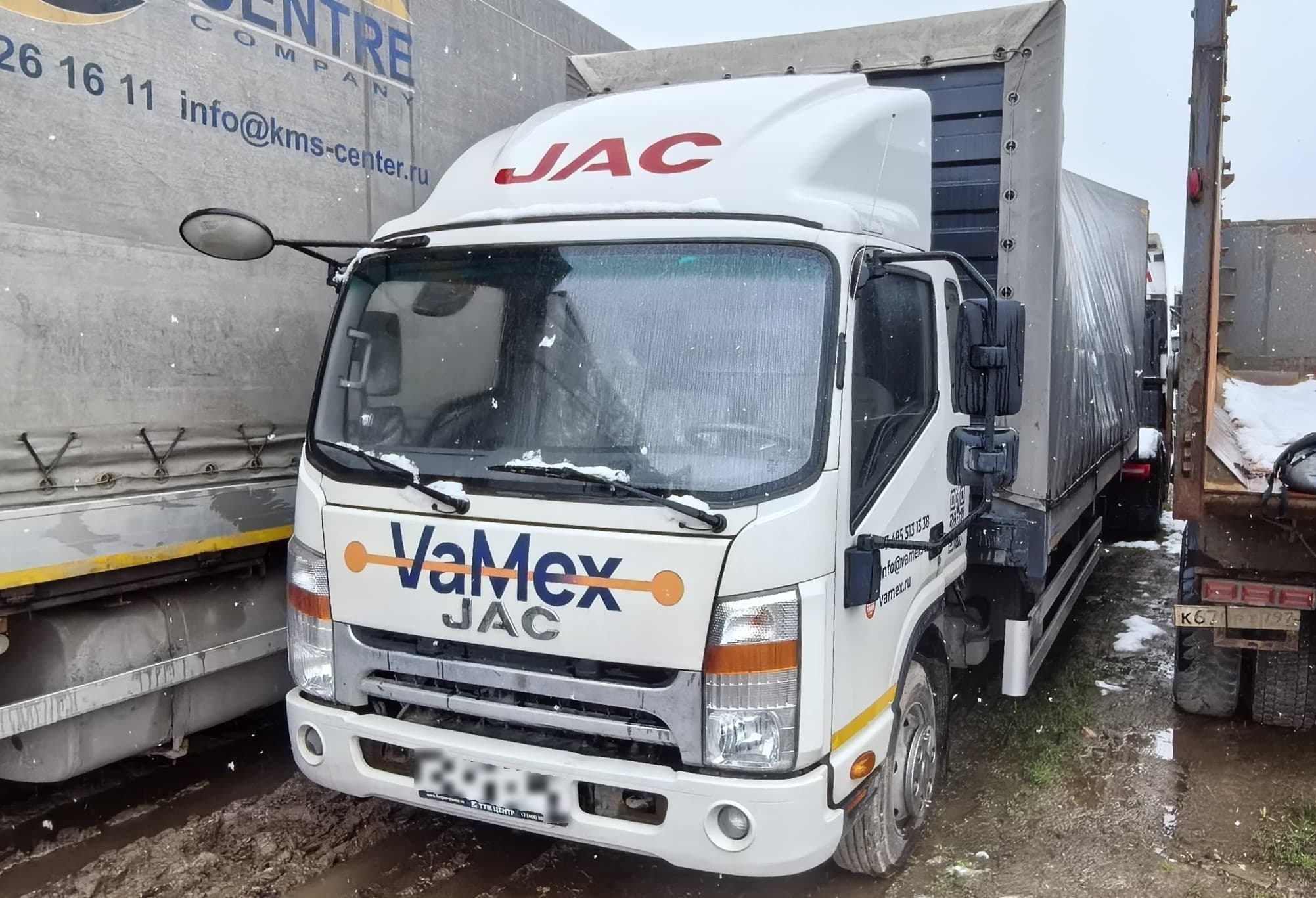 Ттм-Центр АБ-73* на шасси JAC N90 4x2 Бортовой (Евроборт) - 1