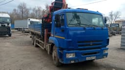 Камаз 65117 6x4 Бортовой с КМУ - 2