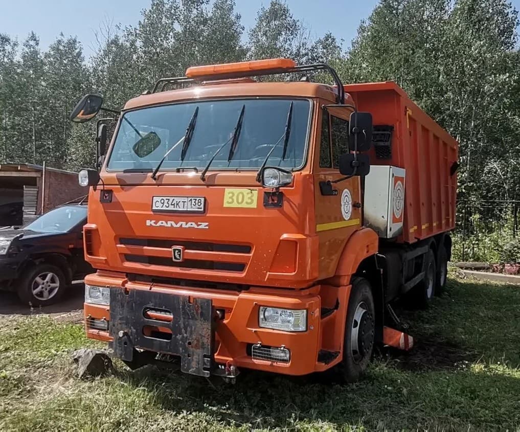 Ряжский Авторемонтный Завод МК-4534 на шасси КамАЗ 6520 6x4 КДМ - 1
