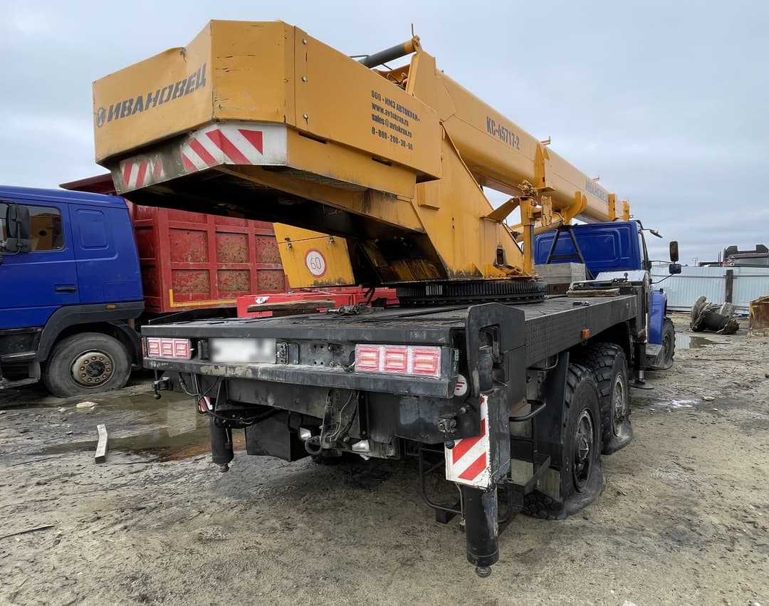 Ивановец КС-45717-2 на шасси URAL NEXT 4320 6x6 Автокран - 3