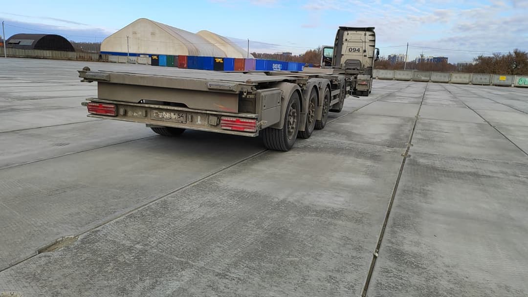 Grunwald 9454 Полуприцеп контейнеровоз 4 оси - 3