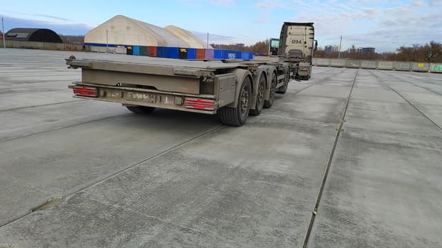 Grunwald 9454 Полуприцеп контейнеровоз 4 оси - 3