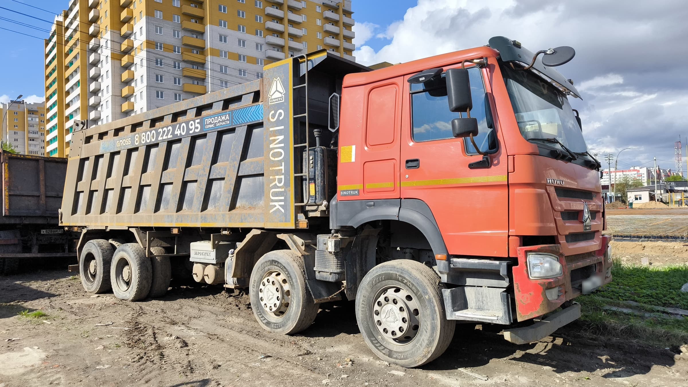 Howo ZZ3407S3867E 8x4 Самосвал - 2