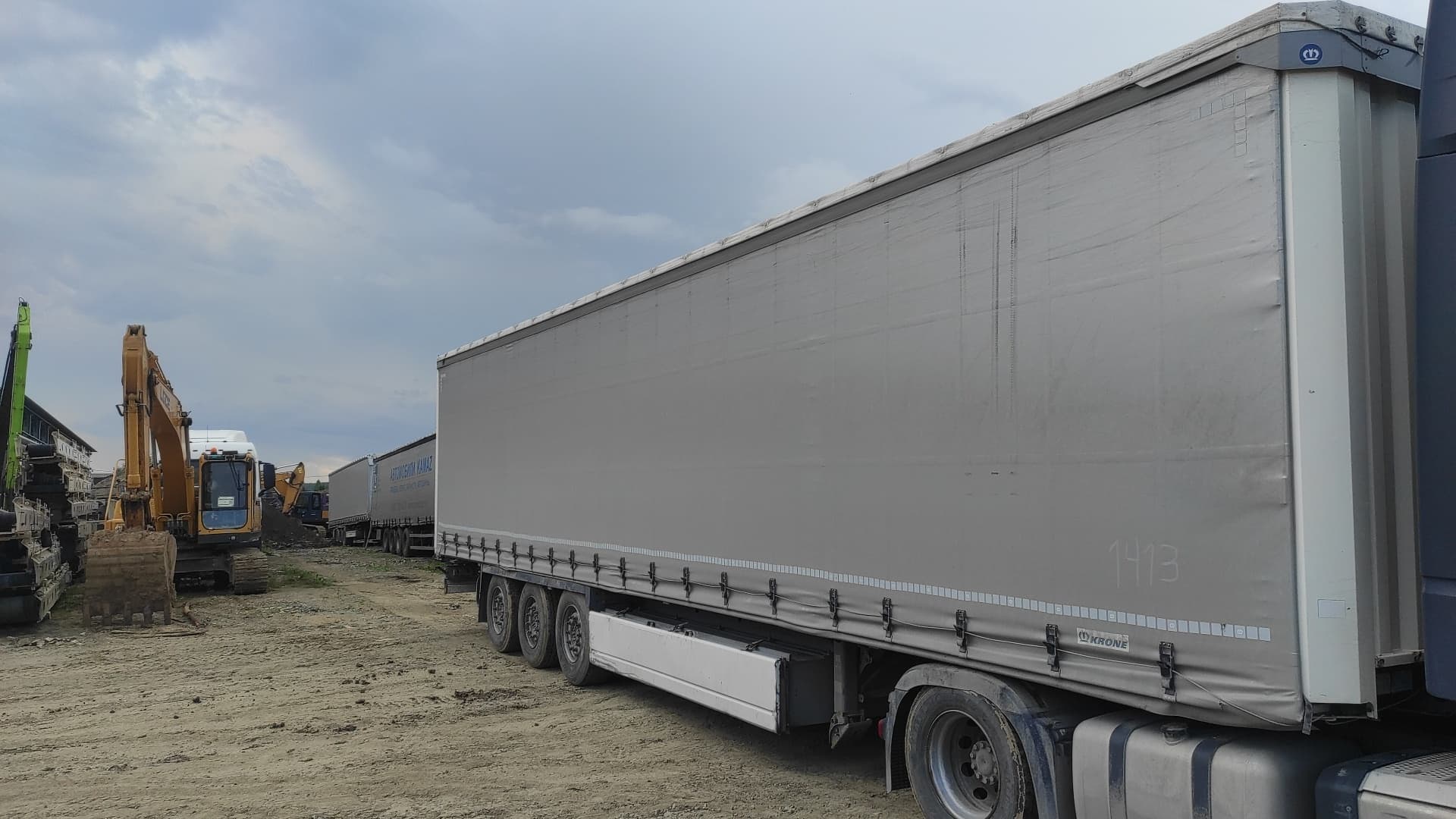Krone SD Полуприцеп шторный - 2