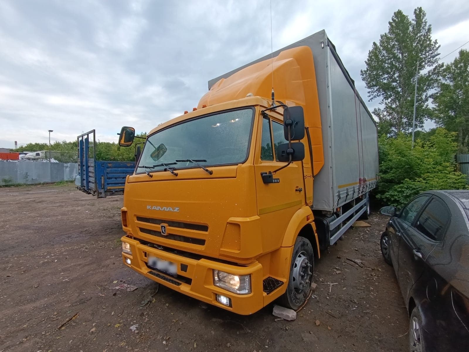 Новый Завод 4702* на шасси КамАЗ 4308 4x2 Бортовой (Евроборт) - 1