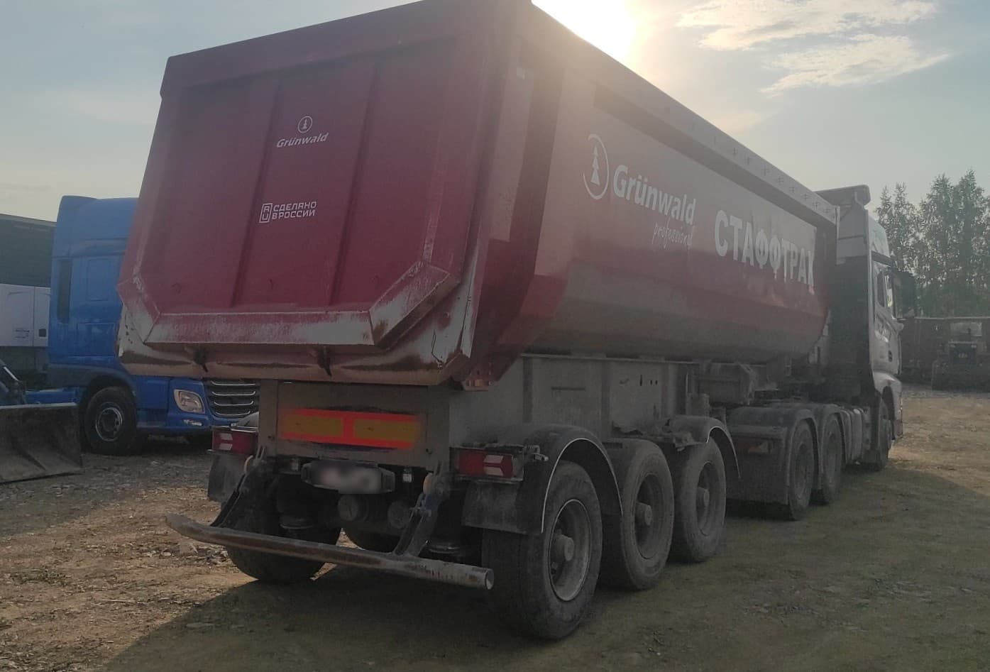 Grunwald 9453 Полуприцеп самосвальный - 3