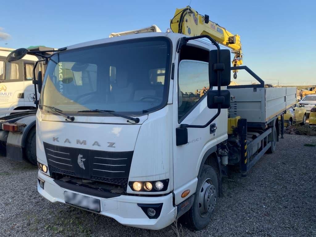 Кран Центр "Камаз" 6598* на шасси Камаз 43089 4x2 Бортовой с КМУ - 1