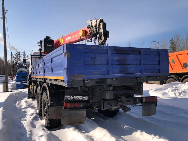Гирд 5849* на шасси Ural 4320 6x6 Бортовой с КМУ - 4