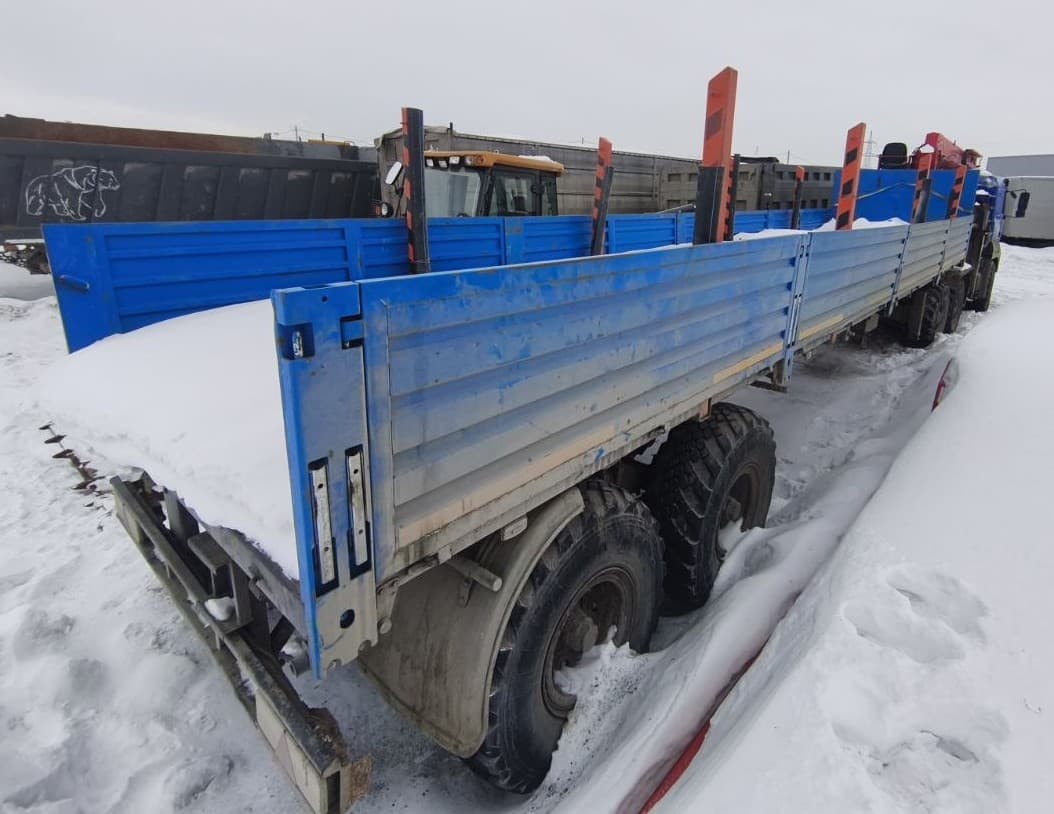 Туймазинский Завод Автобетоновозов 5885* Полуприцеп бортовой - 3