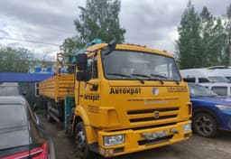 Завод Асавто 3382* на шасси КамАЗ 4308 4x2 Бортовой с КМУ - 2