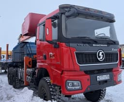 Тктд 5347* на шасси Shacman SX4258 6x6 Седельный тягач с КМУ - 2