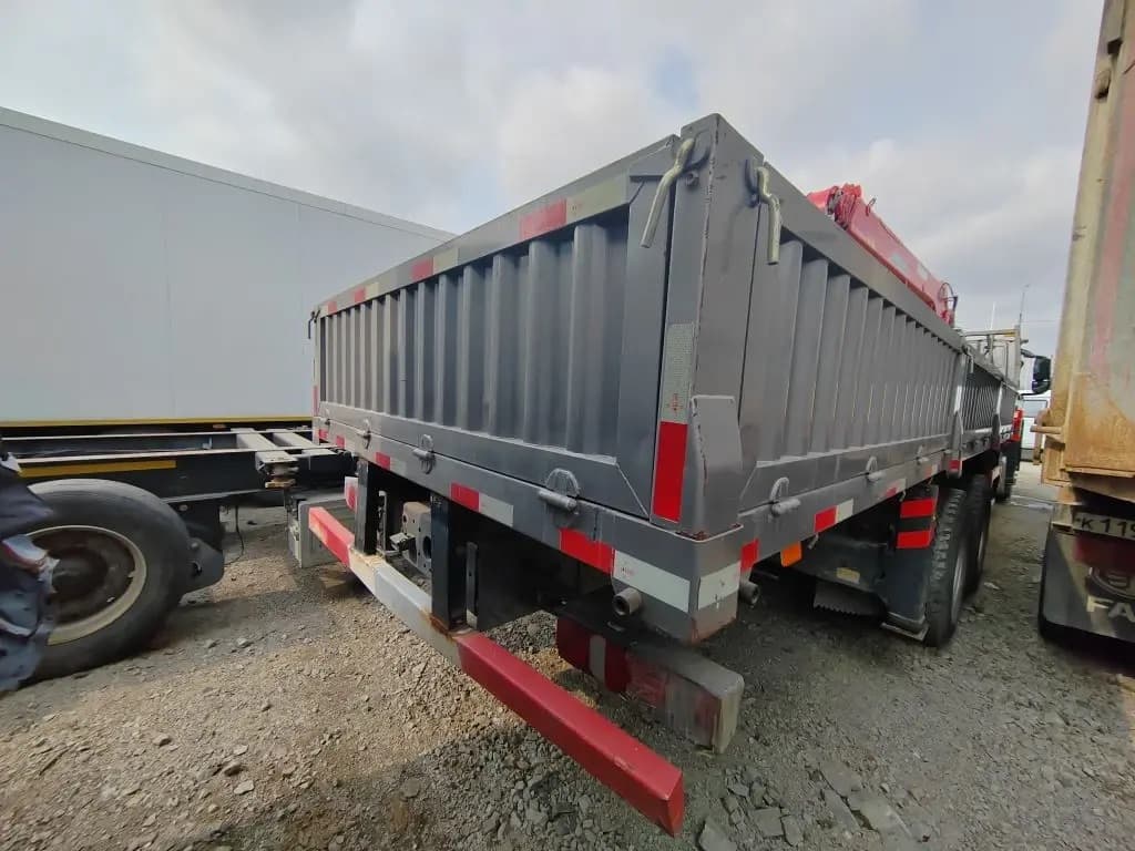 Howo T5G 6x4 Бортовой с КМУ - 3