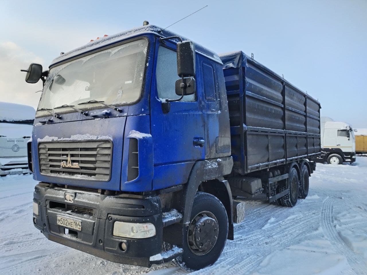 Машино-Деталь 5339* на шасси МАЗ 6312 6x4 Зерновоз - 1