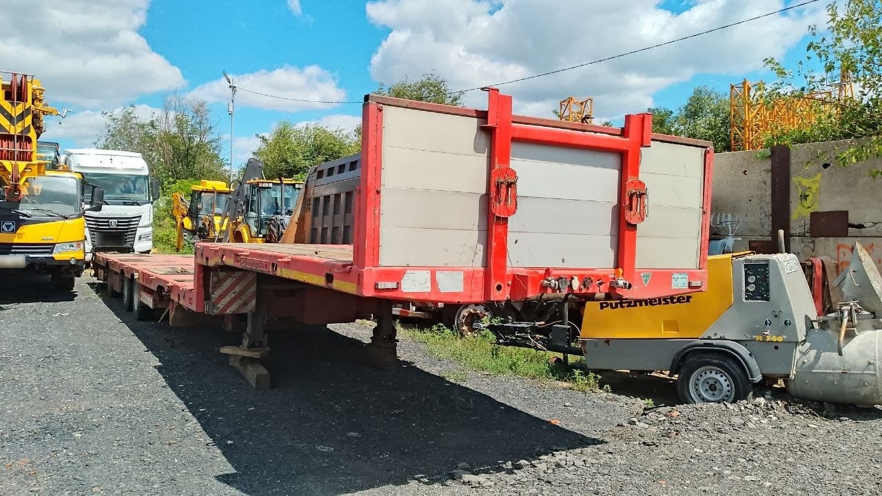 Тверьстроймаш 993941 Полуприцеп тяжеловоз 4 оси - 2