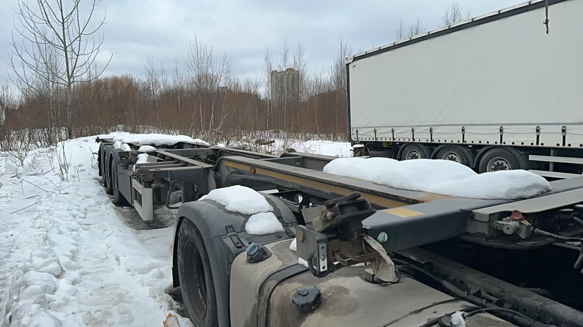 Kassbohrer CS Полуприцеп Контейнеровоз 3 оси - 2