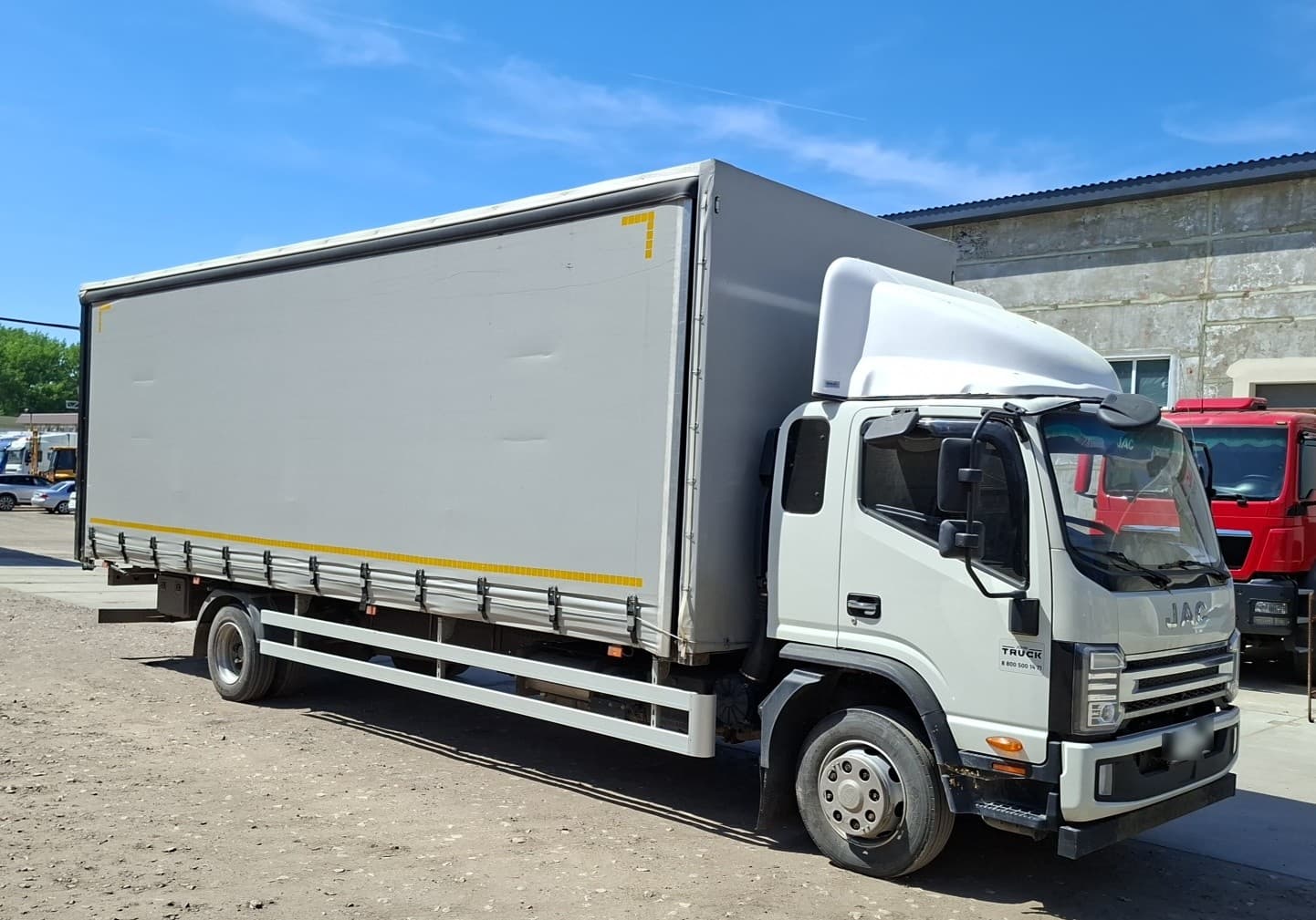 Новый Завод 3008* на шасси JAC N120 4x2 Бортовой (Евроборт) - 2