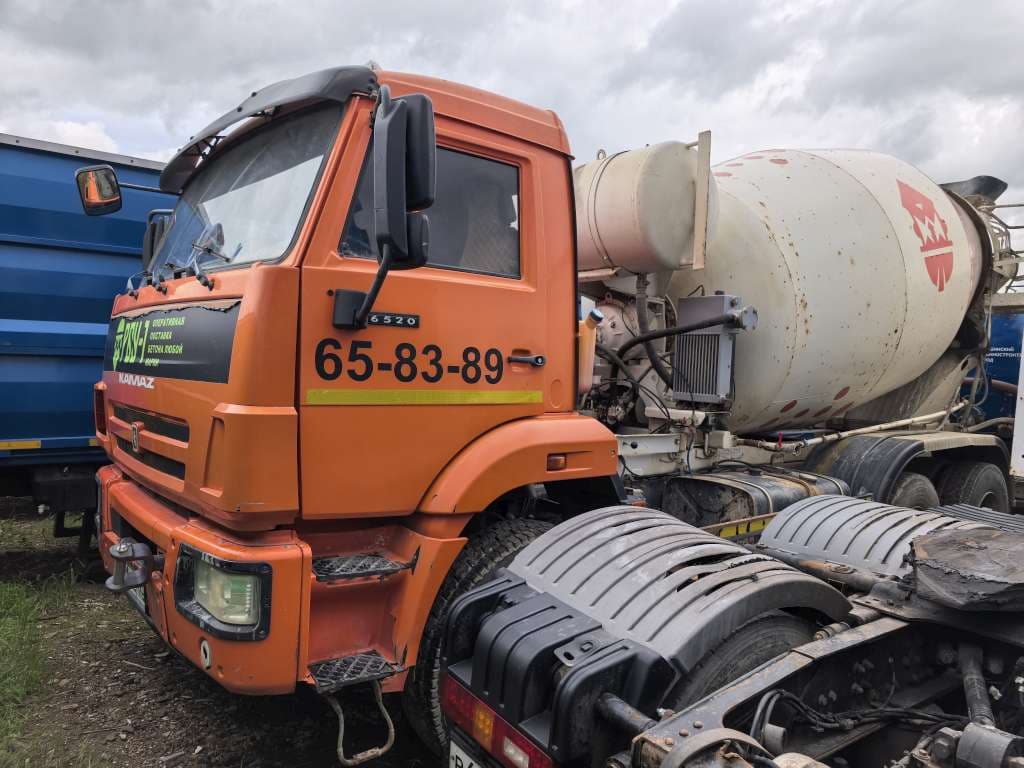 Камаз 6520 6x4 Автобетоносмеситель - 1