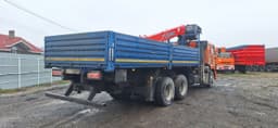 Камаз 65115 6x4 Бортовой с КМУ - 3