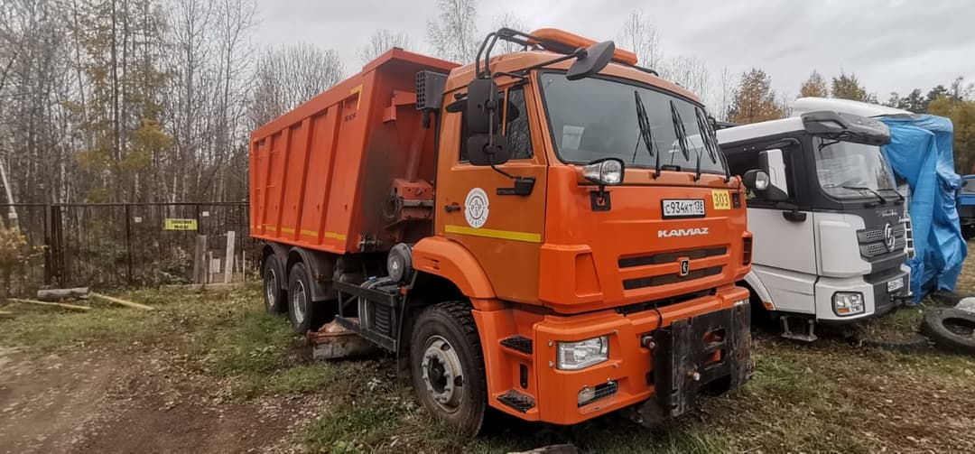 Ряжский Авторемонтный Завод МК-4534 на шасси КамАЗ 6520 6x4 КДМ - 2