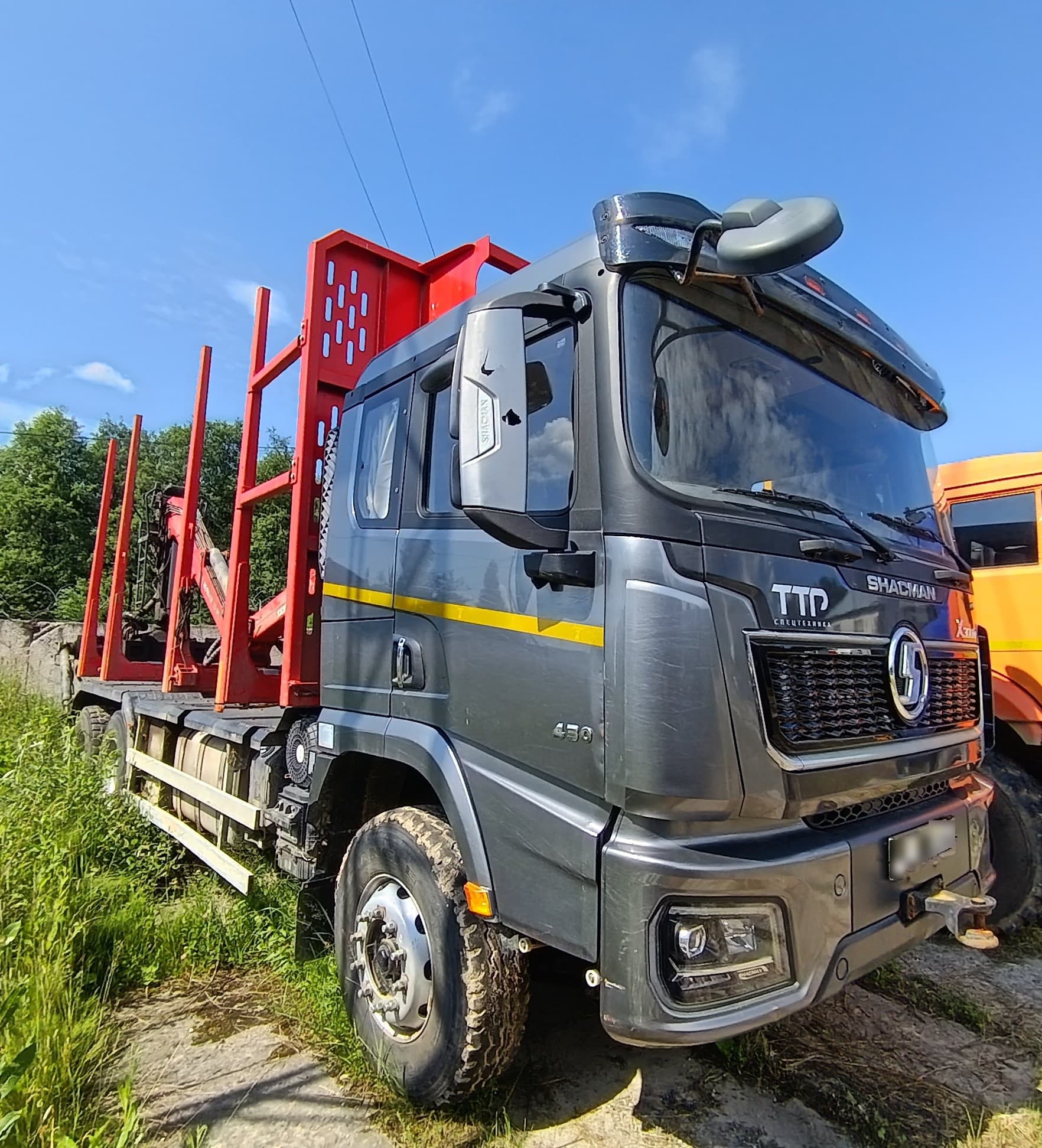 Дизель-С 3258* на шасси Shacman SX3258* 6x4 Сортиментовоз с КМУ - 2