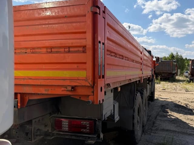 Кран Центр "Камаз" 6591* на шасси КамАЗ 43118 6x6 Бортовой с КМУ - 3