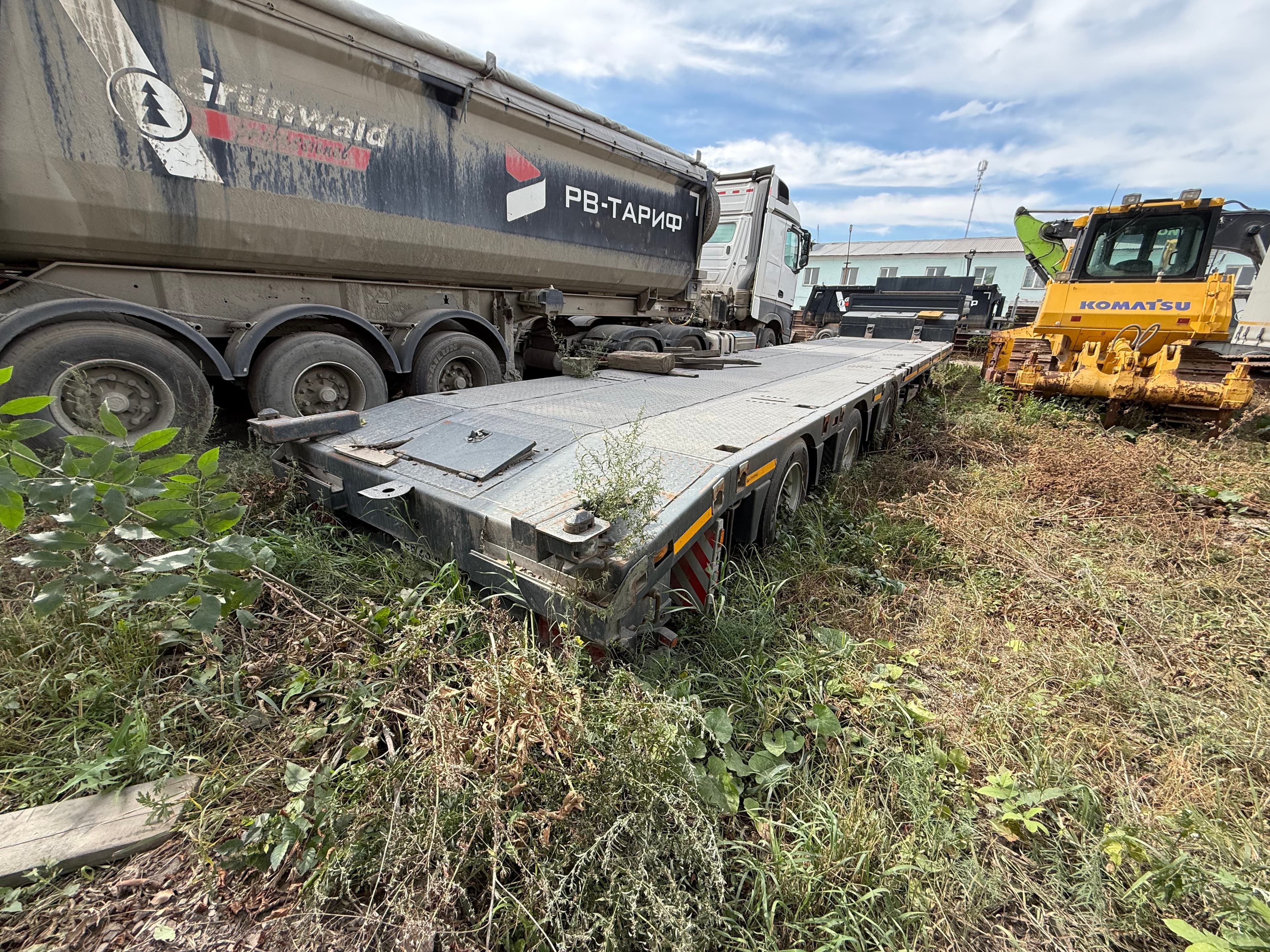 Пкф "Трансприцеп" 9882* Полуприцеп тяжеловоз 3 оси - 3