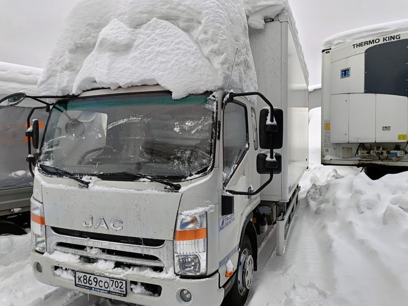 Ттм-Центр АФ-77* на шасси JAC N90 4x2 Изотермический/рефрижератор - 1