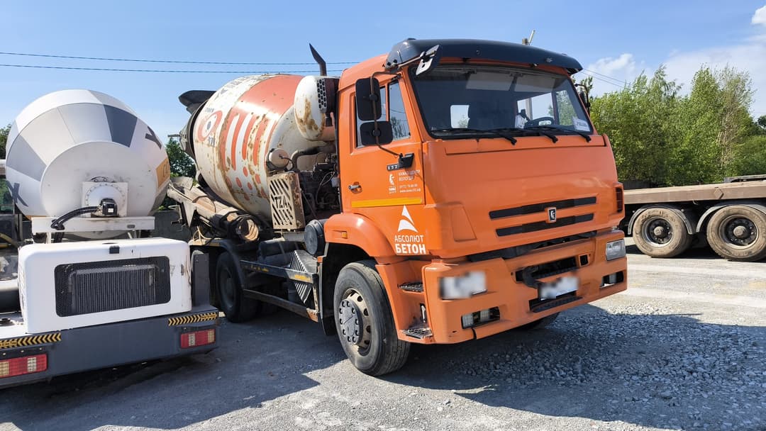 Камаз 6520 6x4 Автобетоносмеситель - 2