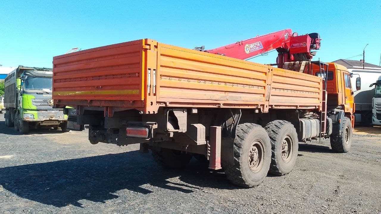 Камаз (КАЗ) КС-55713* на шасси КАМАЗ 43118 6x6 Автокран - 3