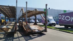 Jinan Senyang HZF* Полуприцеп автовоз - 4