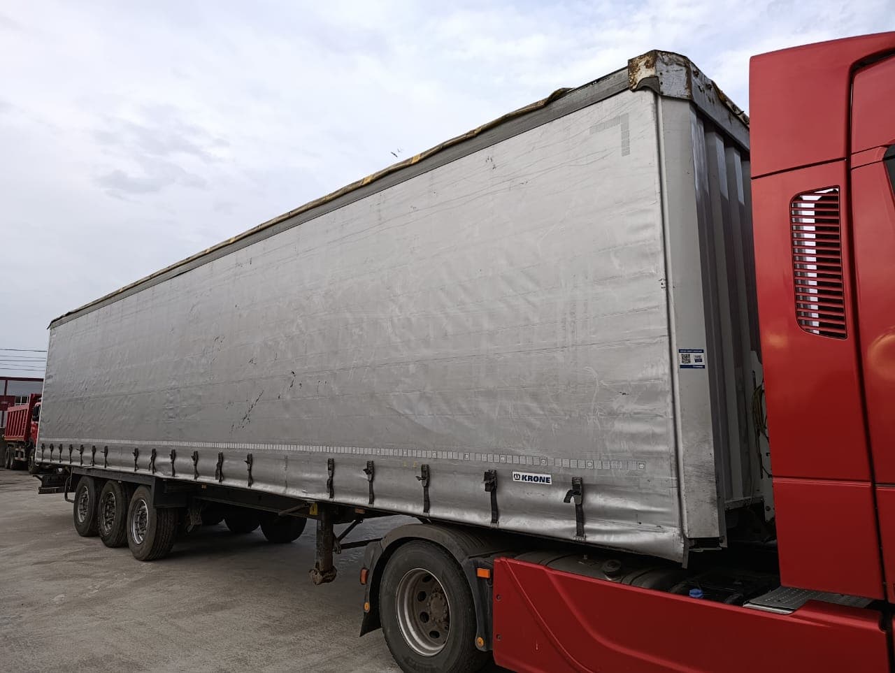 Krone SD Полуприцеп шторный - 2