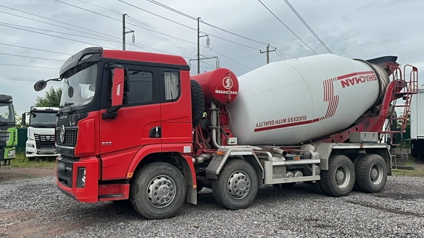 Shacman (Shaanxi) SX* 8x4 Автобетоносмеситель - 1