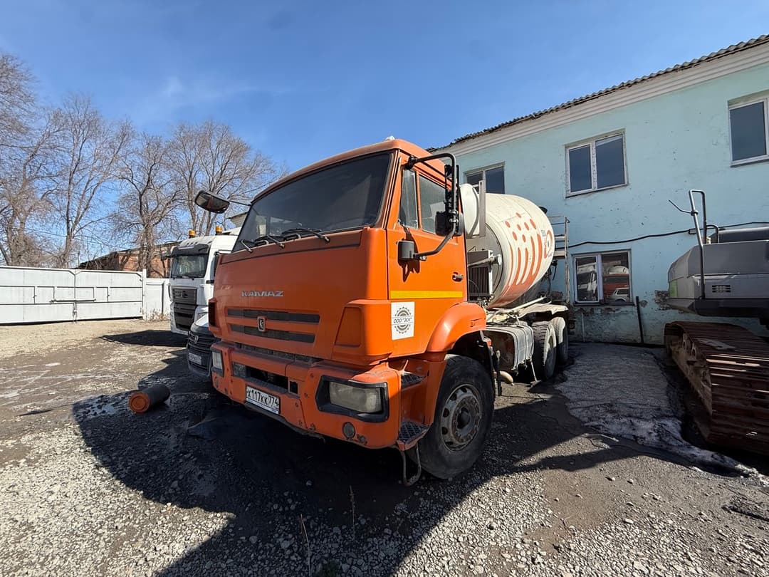 Туймазинский Завод Автобетоновозов 5814* на шасси КамАЗ 6520 6x4 Автобетоносмеситель - 1