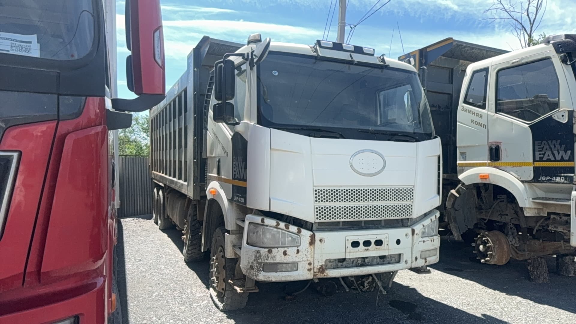 FAW CA 3310 8x4 Самосвал - 2