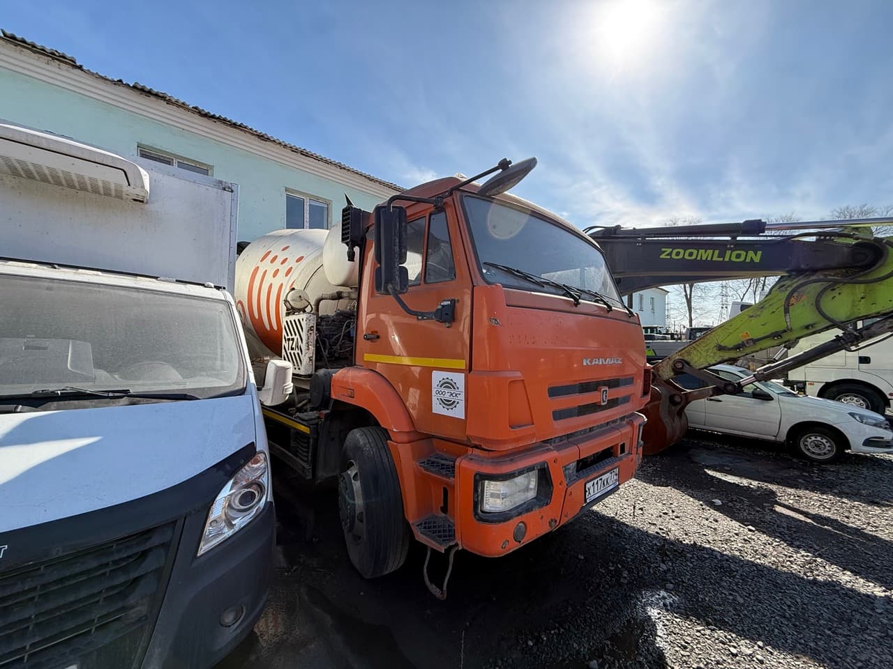 Туймазинский Завод Автобетоновозов 5814* на шасси КамАЗ 6520 6x4 Автобетоносмеситель - 2