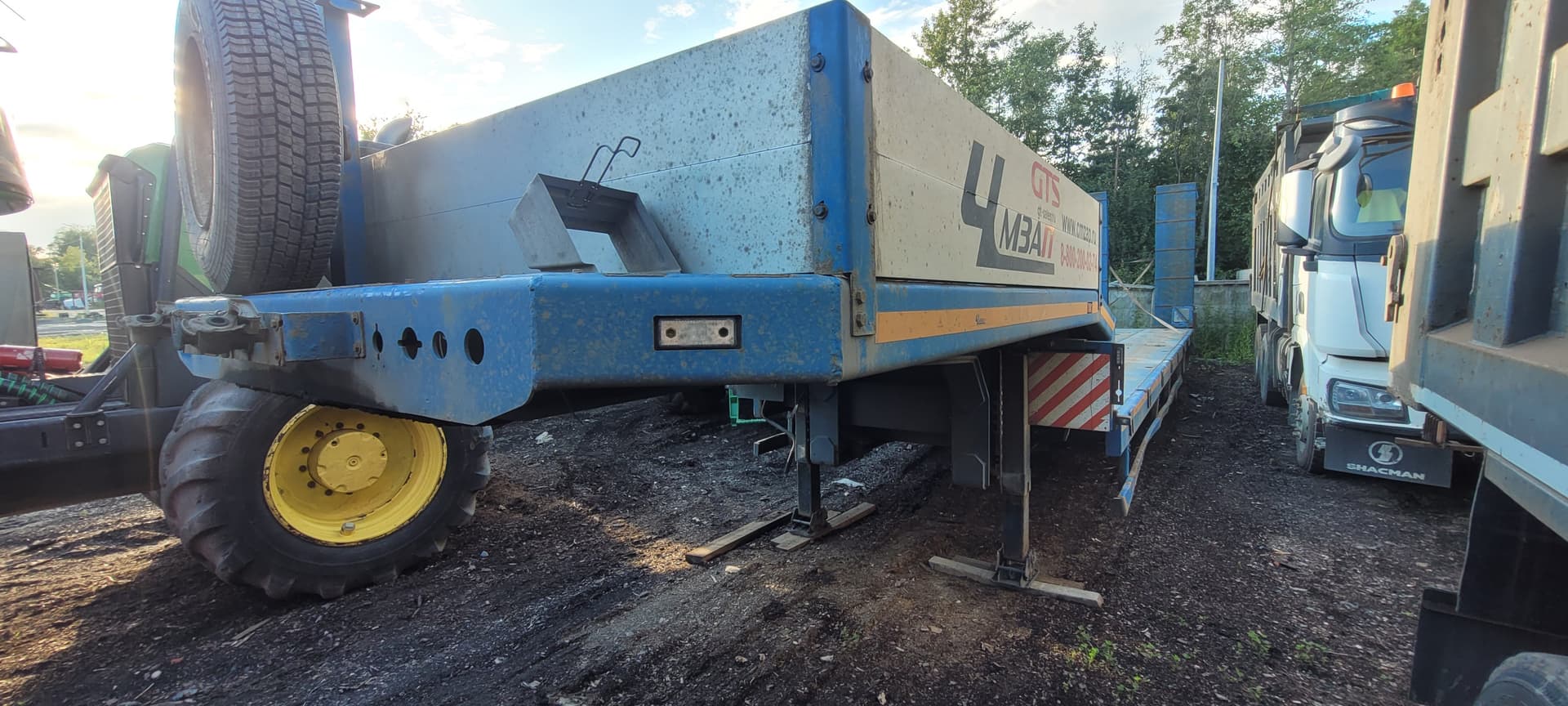 Чмзап 99064* Полуприцеп тяжеловоз 3 оси - 1