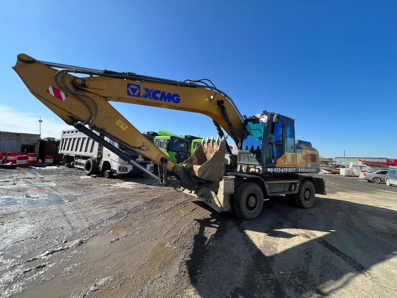 Xcmg XE210* Экскаватор колесный - 1