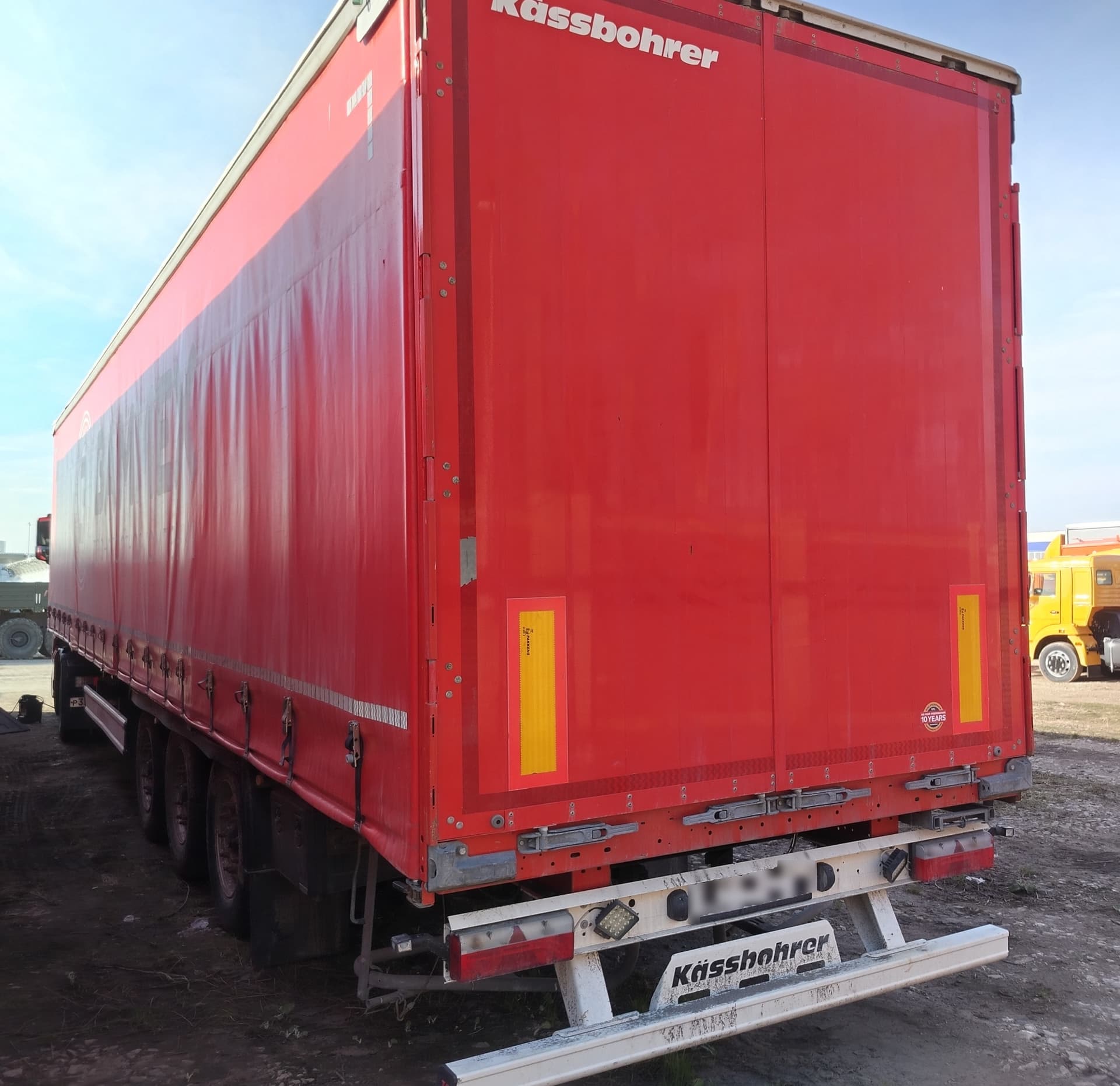 Kassbohrer MAXIMA Полуприцеп шторный - 4