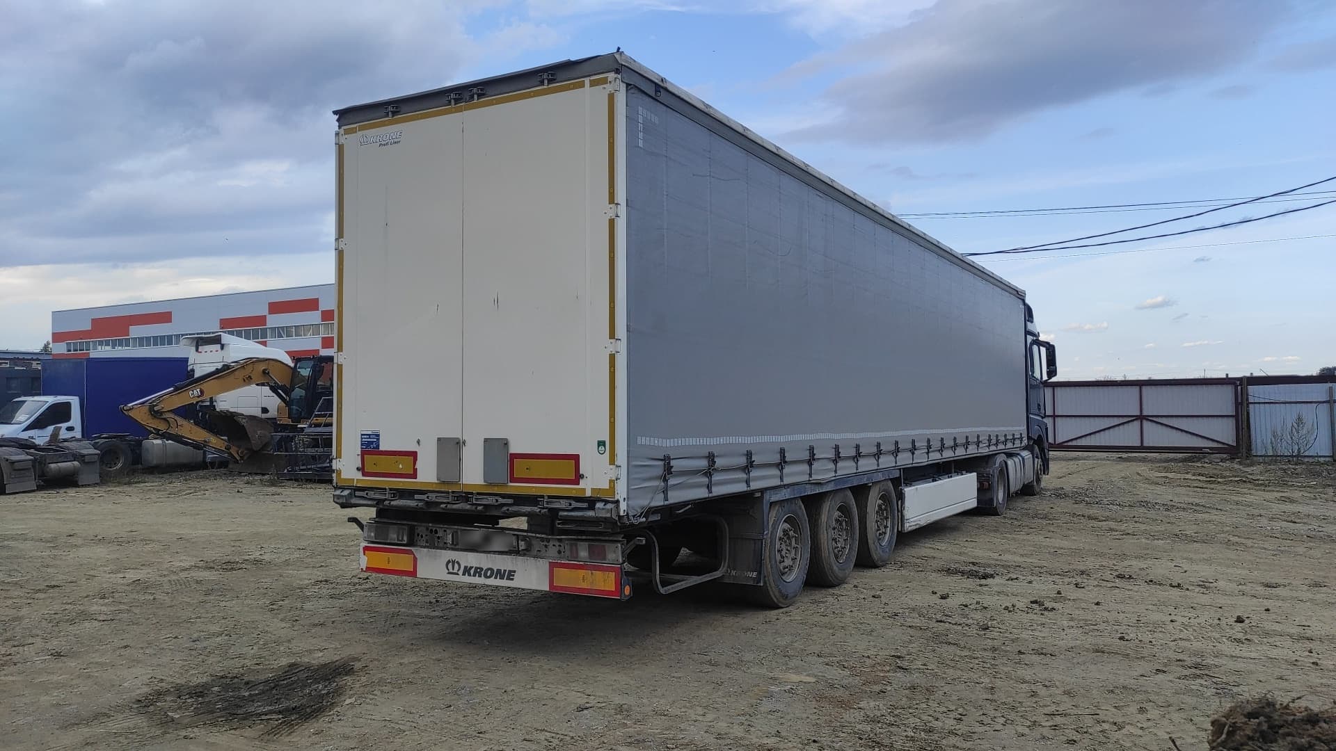 Krone SD Полуприцеп шторный - 3
