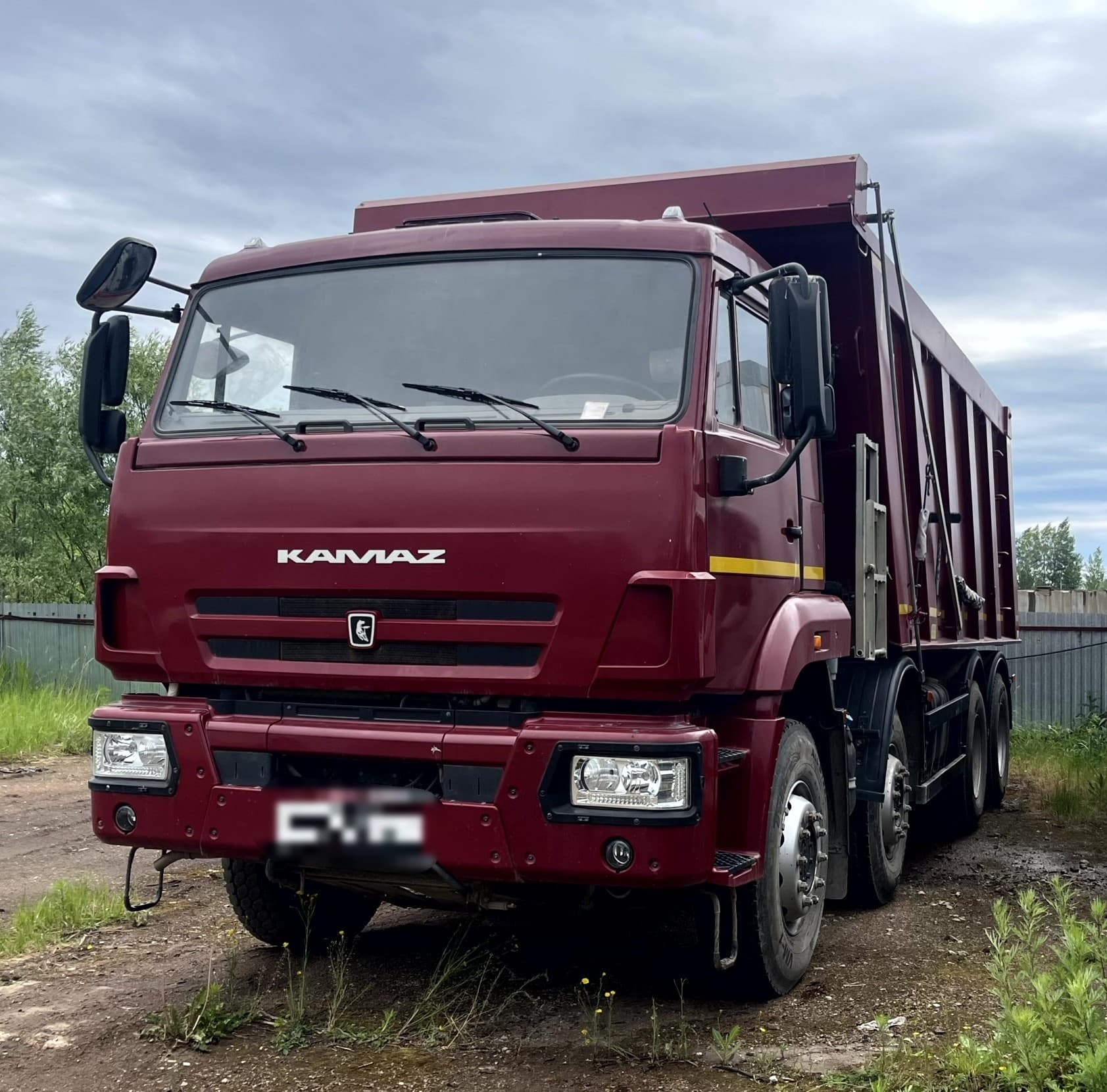 Камаз 65201 8x4 Самосвал - 1