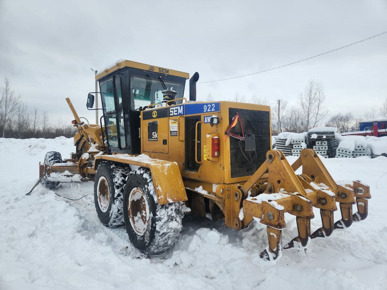 Sem 922 Автогрейдер - 4