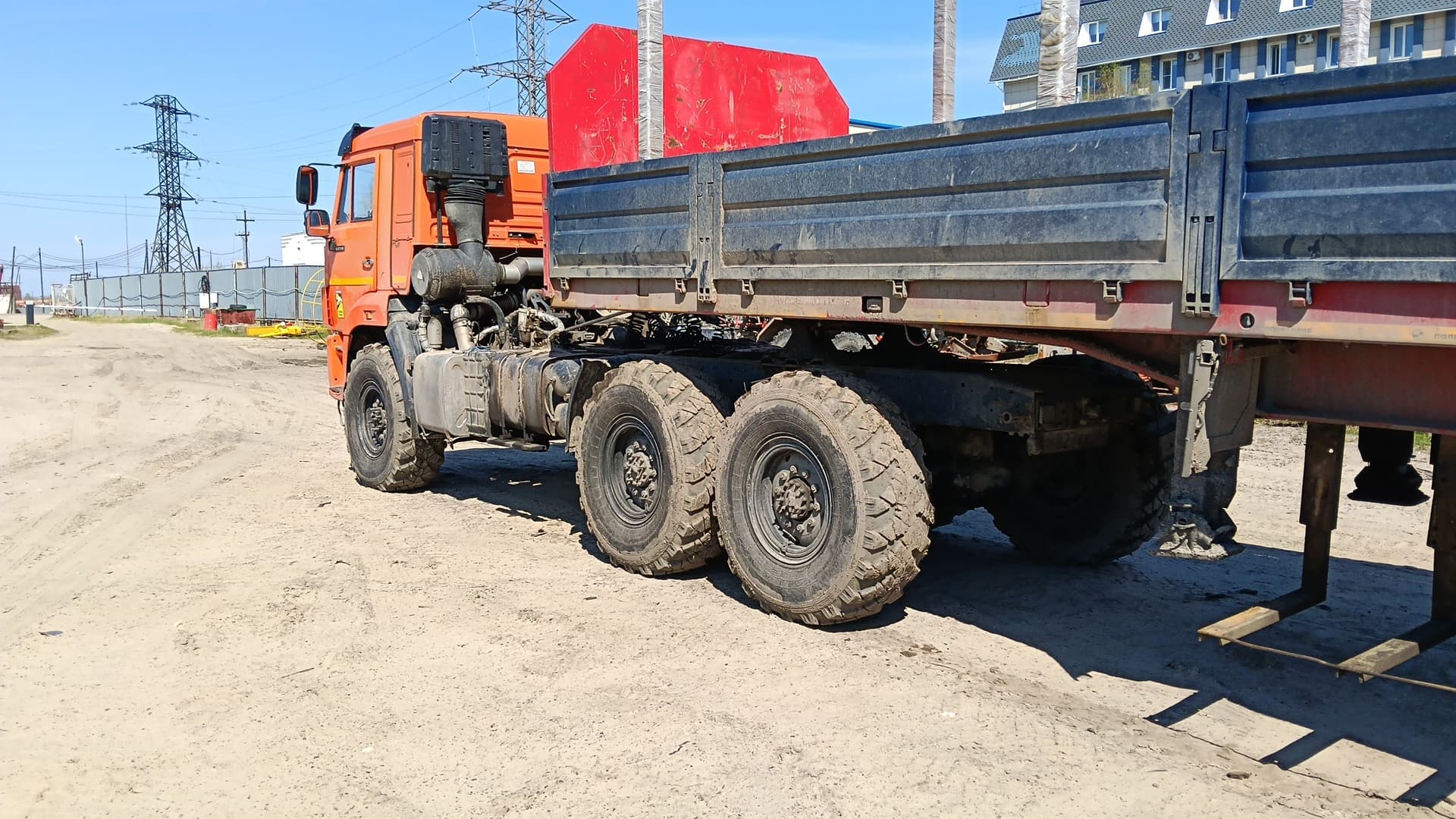 Рр Групп 4303* на шасси КамАЗ 43118 6x6 Седельный тягач - 4