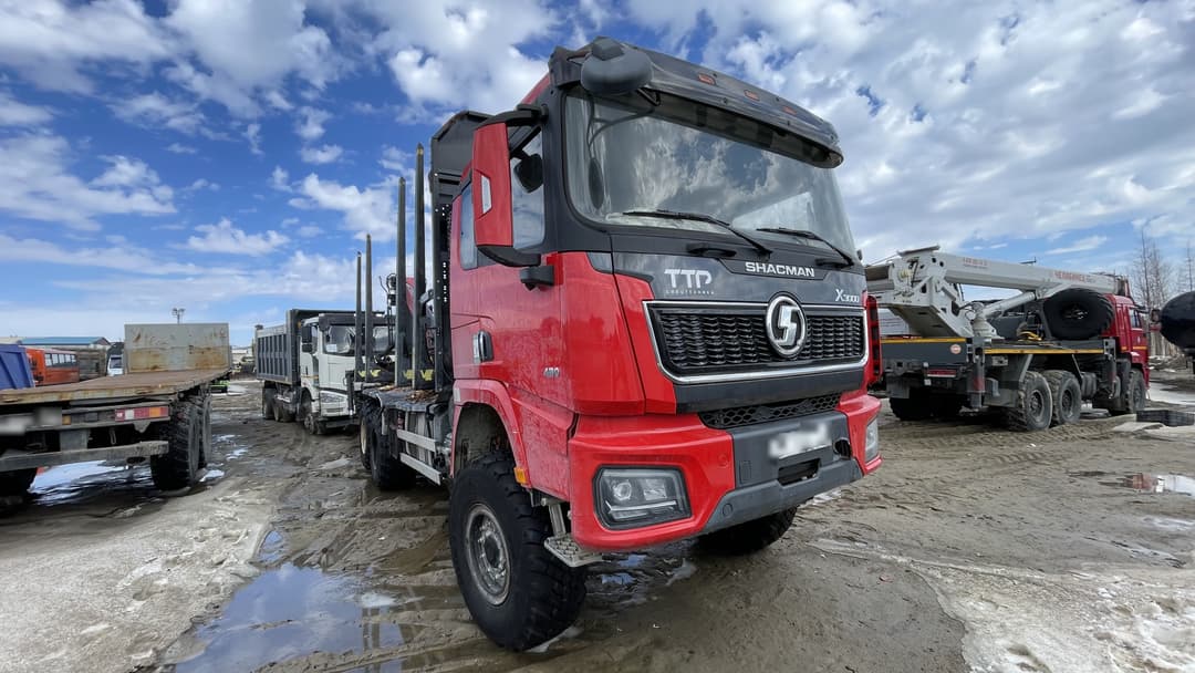 Буровые И Подъемные Машины 3392* на шасси Shacman SX3258 6x6 Сортиментовоз с КМУ - 2